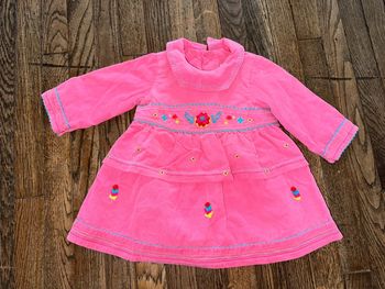 Robe velour catimini 9 mois