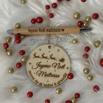 Lot Noël pour maîtresse🎅