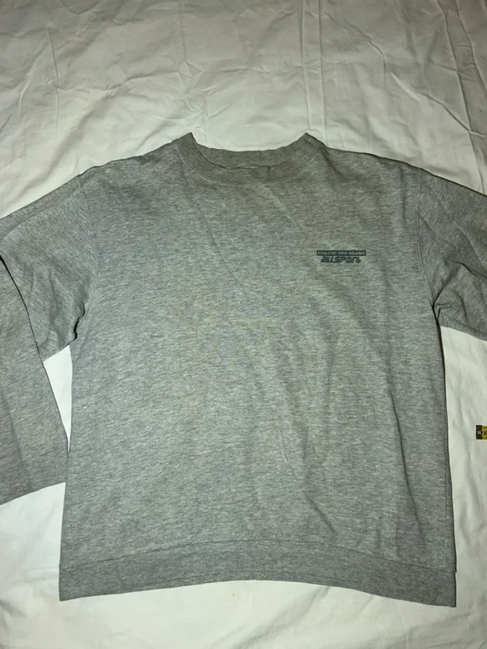 Pull gris vintage