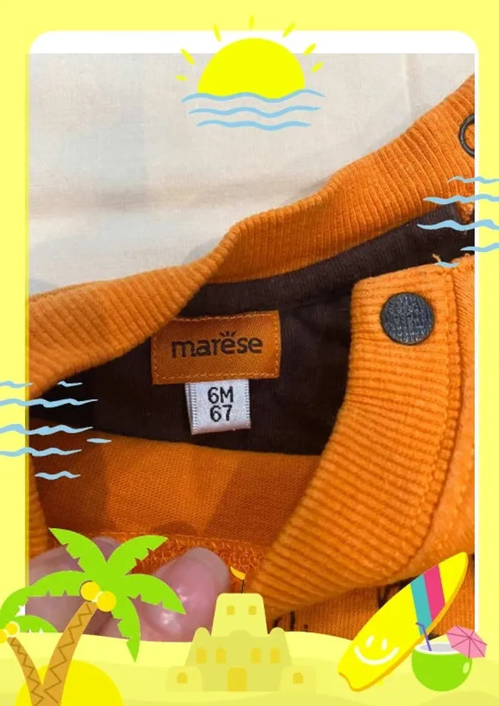 Ensemble marèse 6 mois 67 cm - photo numéro 5