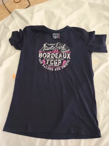 T-shirt girondins bordeaux enfant 12/14ans