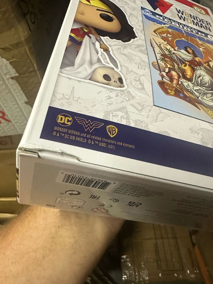 Funko Pop Comic Covers 3 Heroes De Dc Comics Wonder Woman - photo numéro 7