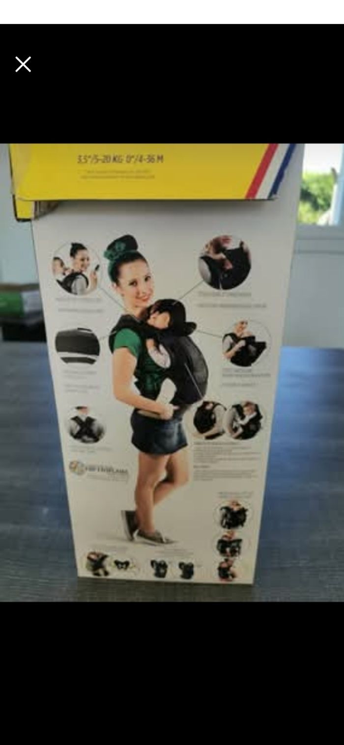 Porte bébé physio carrier - photo numéro 2