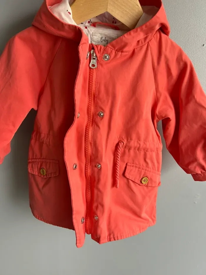 Veste / coupe vent Vertbaudet fille 2 ans Tbe - photo numéro 3