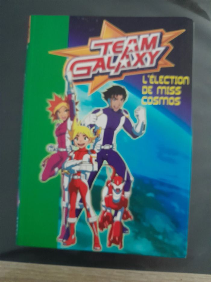 livre bibliothèque verte Team galaxy tome 2