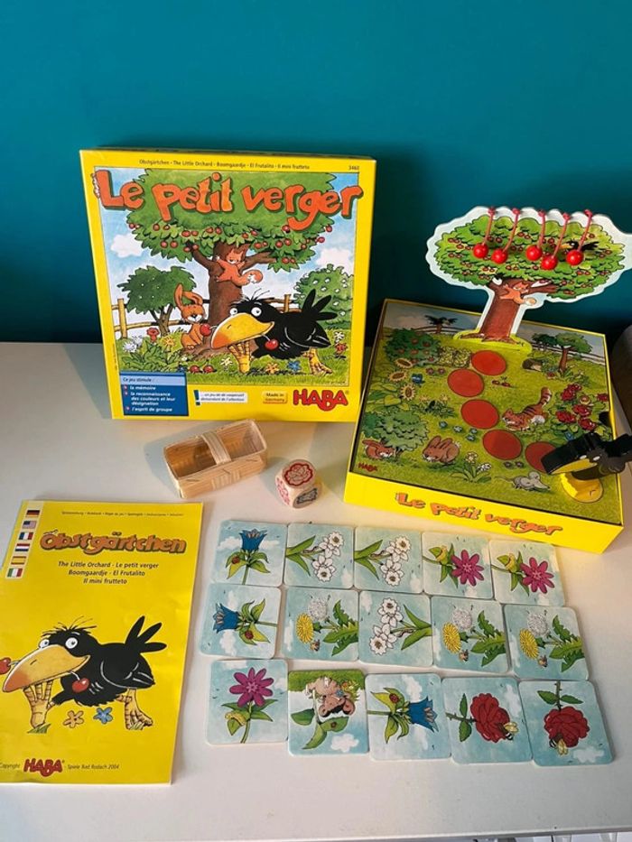 Célèbre jeu haba le petit verger