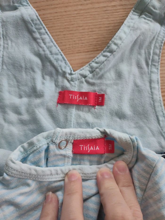 Salopette et tee shirt manches longues bébé - photo numéro 4