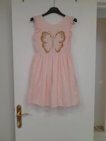 Très jolie robe rose in extenzo