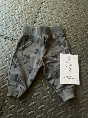 Jogging gris Disney Baby Mickey 3M