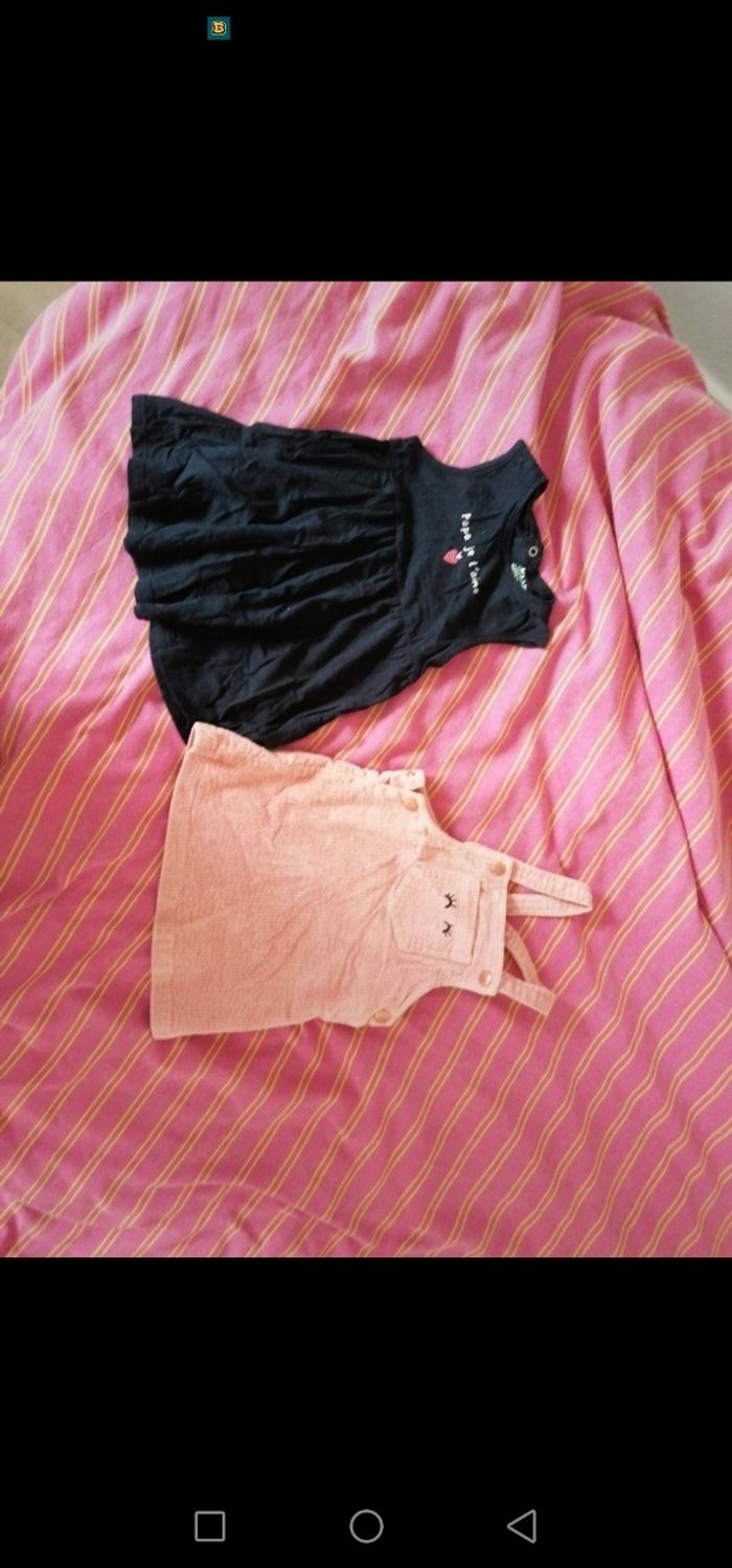 Lot vêtements bébé fille 12 mois - photo numéro 5