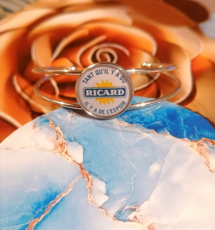 Bracelet manchette ricard - photo numéro 3