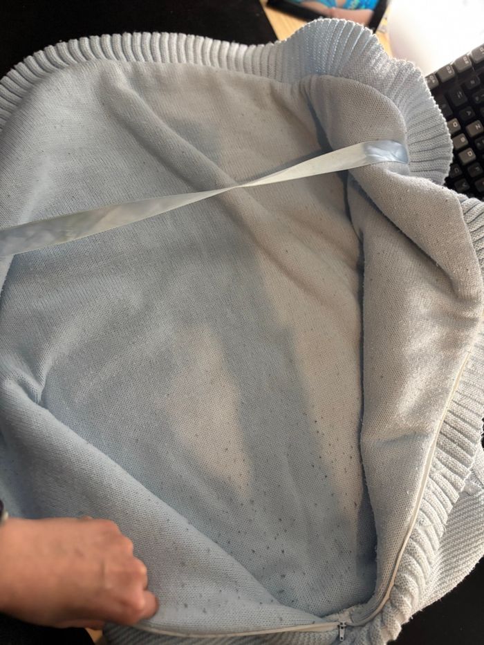 Nid d’ange avec noeud en satin - photo numéro 2