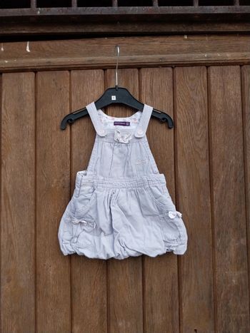 Robe bébé fille Sergent major 6 mois