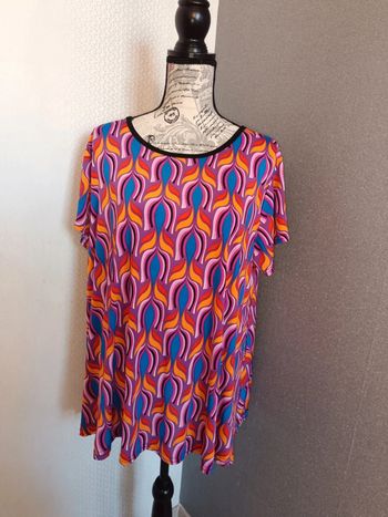 Blouse coloré femme grande taille