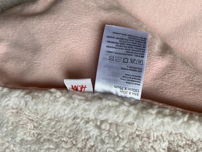Couverture bébé lapin H&M - photo numéro 3