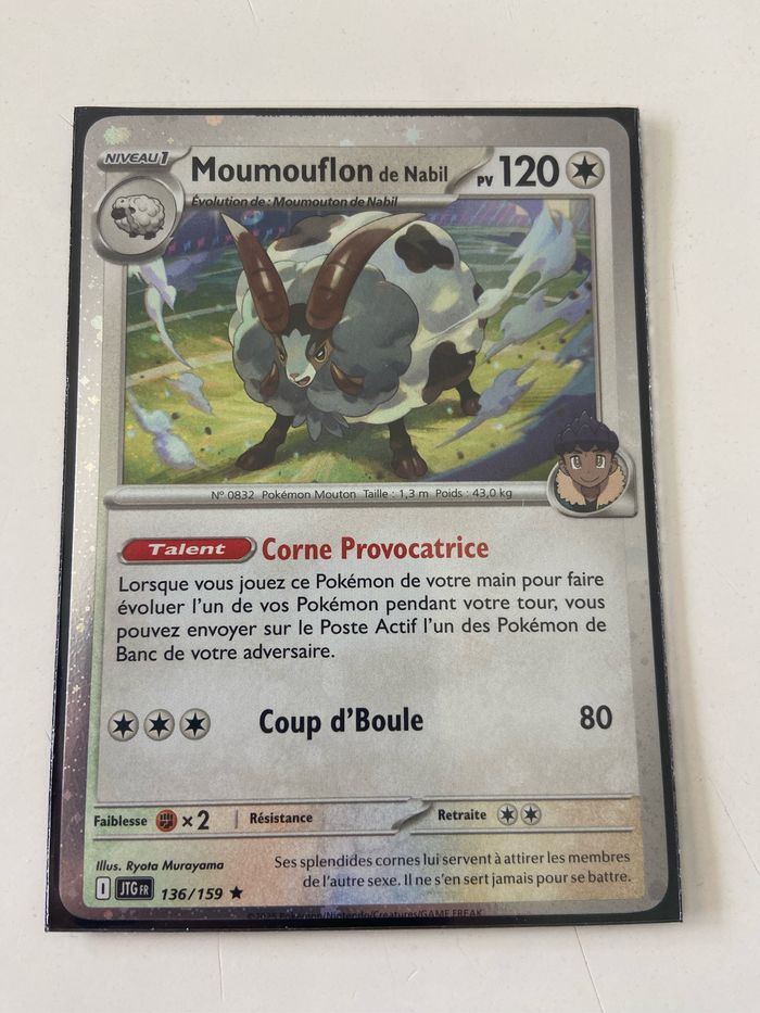 Carte Moumouflon de Nabil 136/159 EV9