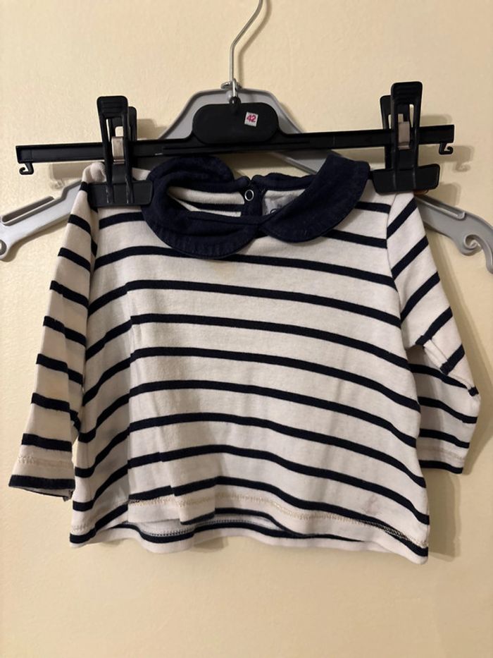 Marinière petit bateau 6M