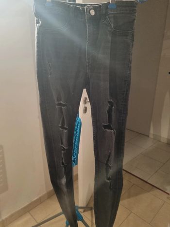 Jean Gris noir - Taille 36