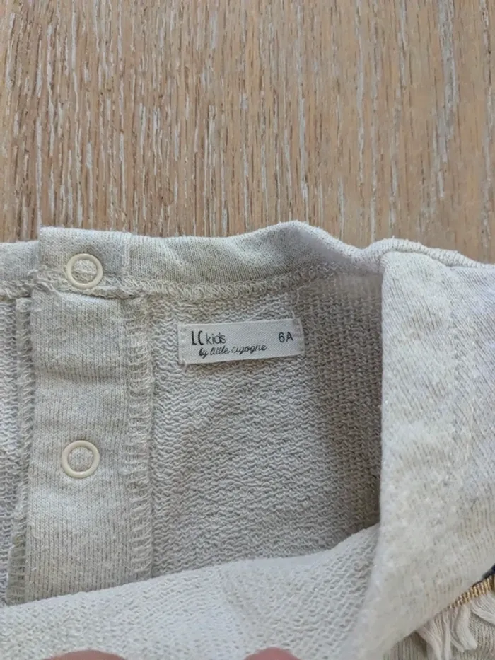 Sweat 6 ans fille little cigogne - photo numéro 4