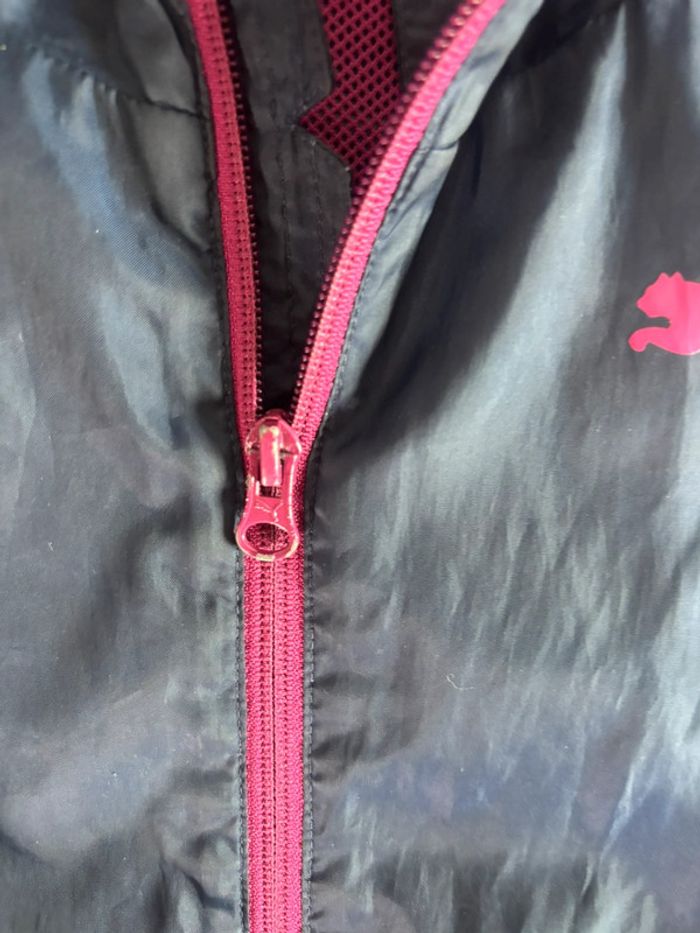 Veste Puma bleu marine violet taille S - photo numéro 7
