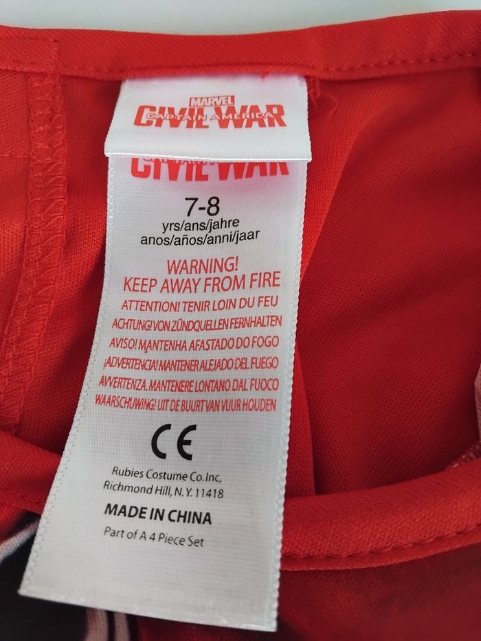 DEGUISEMENT Iron Man 7 - 8 ans  avec Masque⚡️ - photo numéro 3