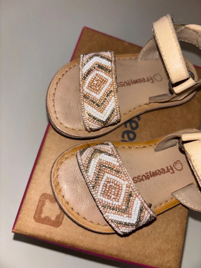 Sandales perle bébé - photo numéro 2