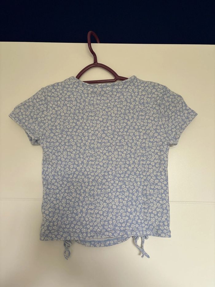 T-shirt fille, H&M, taille 9/10 ans - photo numéro 3