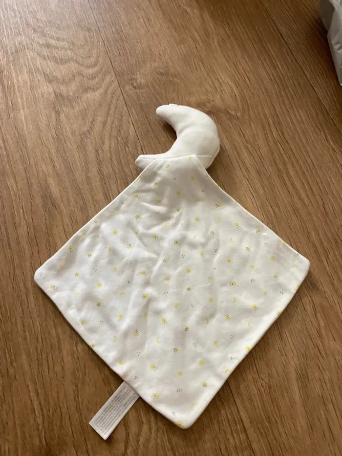 Doudou chiffon bébé lune - photo numéro 2