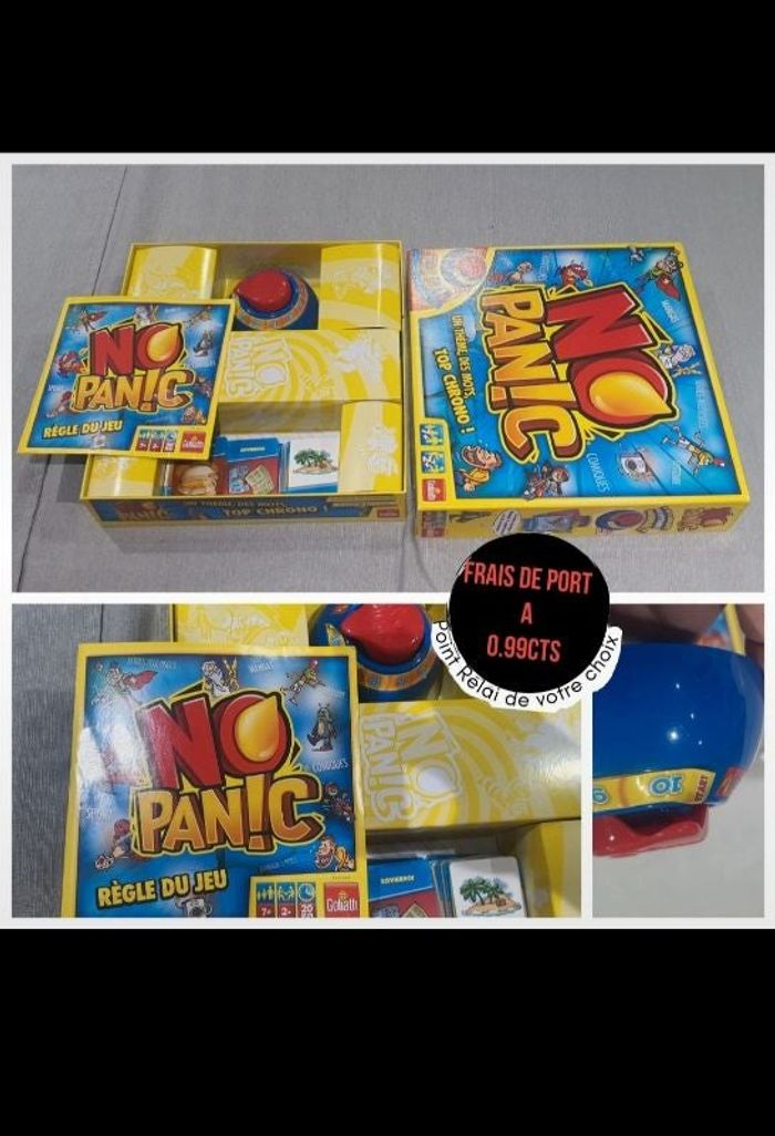 Jeux de société NO PANIC DES 7 ANS ET + GOLIATH