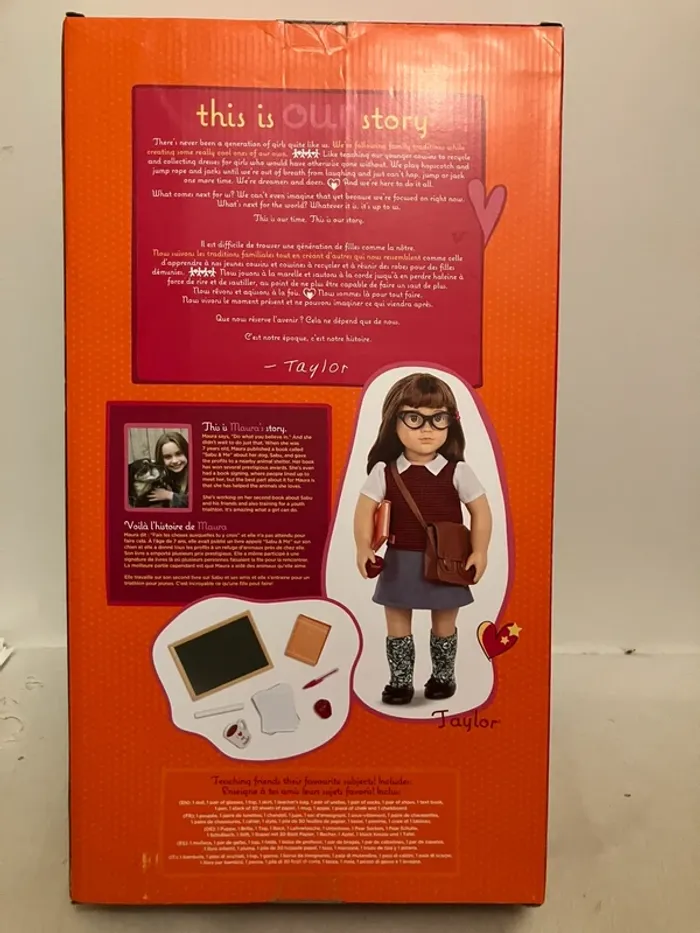 Poupée écolière Taylor - photo numéro 5