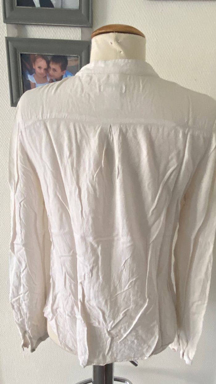 Blouse blanche La Redoute - photo numéro 4