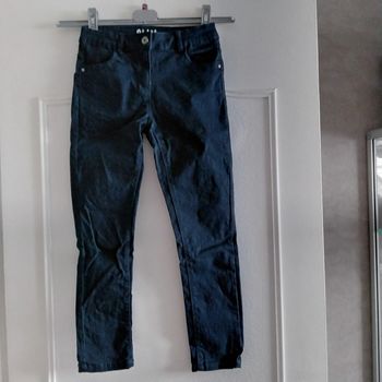 Jean slim marine fille 10 ans Vert Baudet