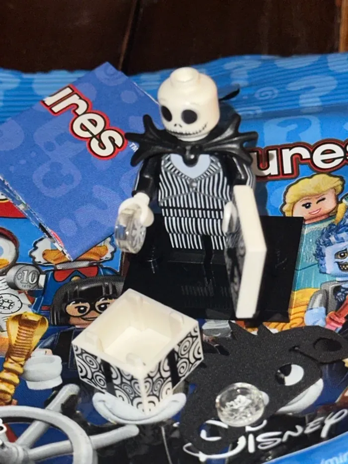 Figurine Lego Jack Skellington, série 71024, Disney, Series 2 - photo numéro 2