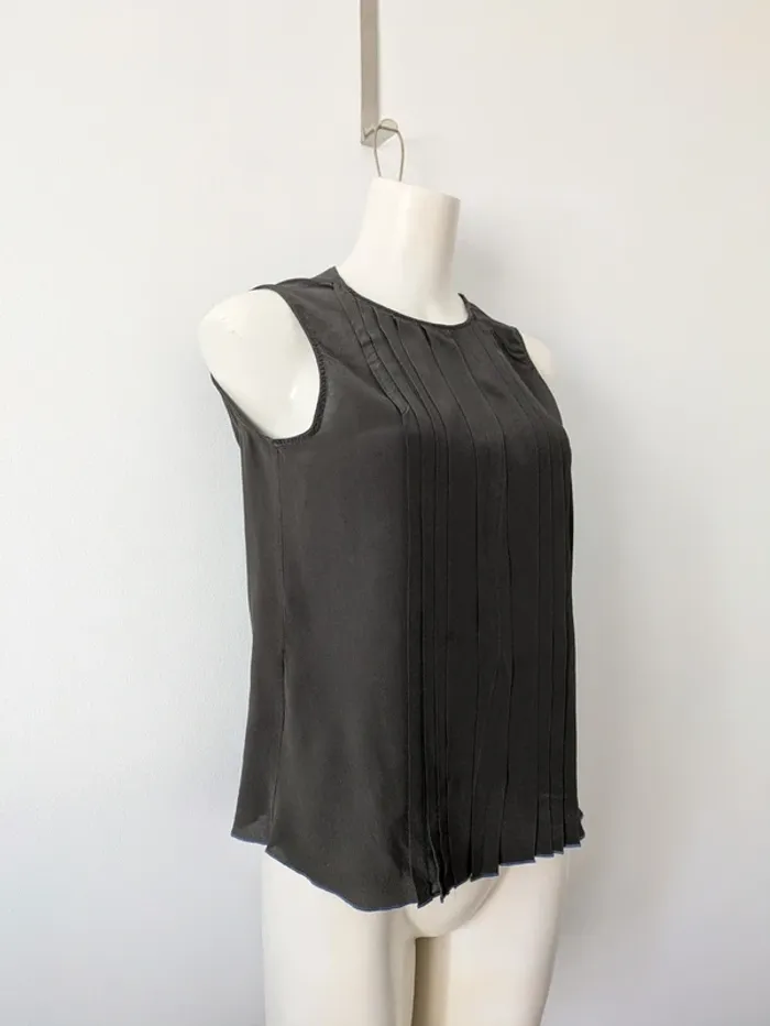 Débardeur en soie - Gerard Darel - taille 38 - photo numéro 2