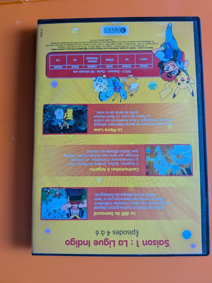DVD pokemon Saison 1 : LE DEFI DU SAMOURAÏ - photo numéro 2