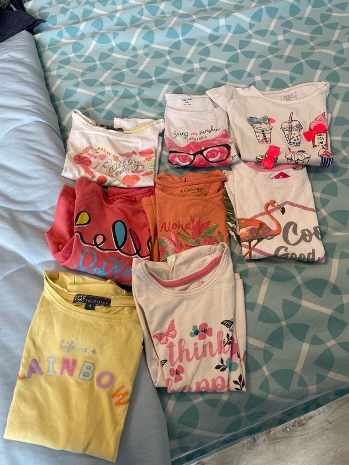 8 t-shirt 4 ans