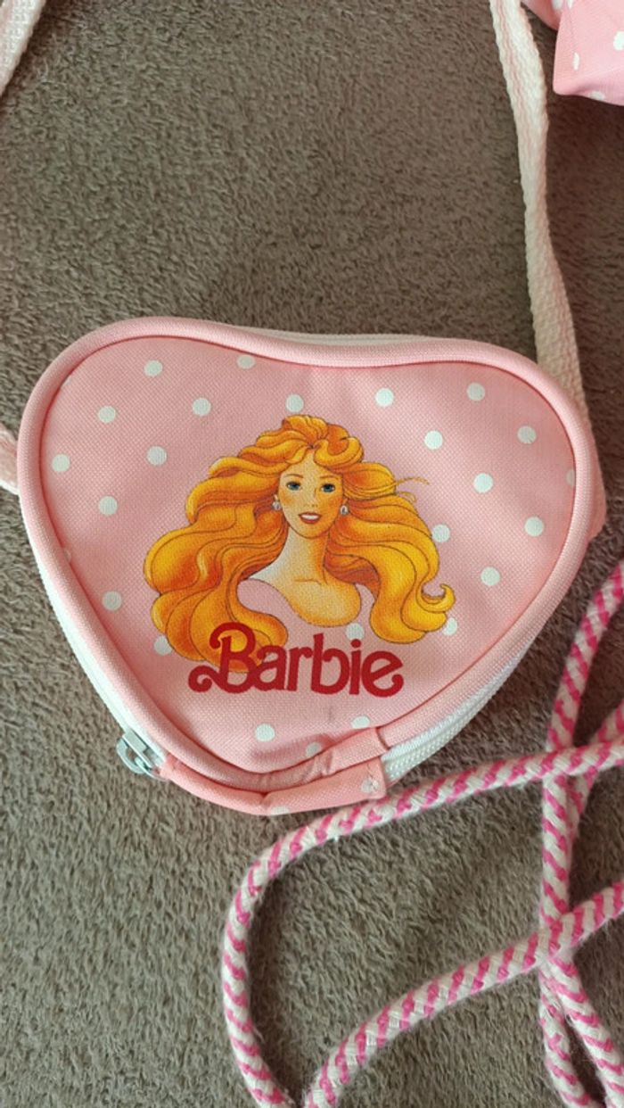 Barbie années 80 sac à dos corde à sauter - photo numéro 4