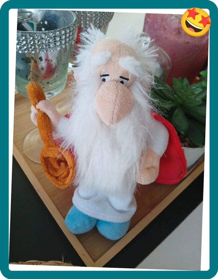 Péluche doudou Panoramix Asterix🌿🎁 - photo numéro 2