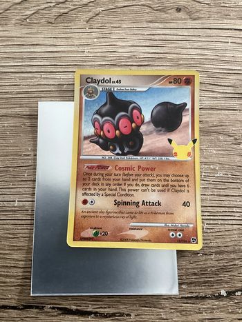 carte Pokémon 15/106 claydol célébration 25ans anglais ANG