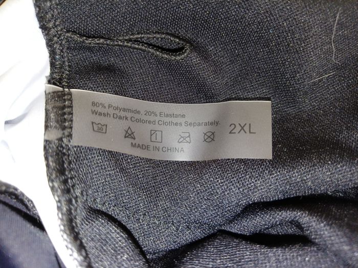 Maillot de bain short noir et multicolore 2 XL - photo numéro 2