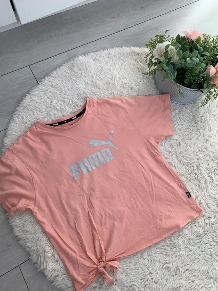 2 t shirt fille 11/12ans Puma - photo numéro 4