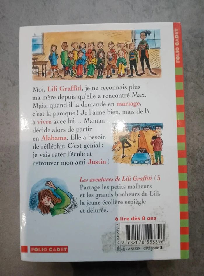 Livre enfant - lot de 7 livres de la collection "Les aventures de Lili Graffiti" - photo numéro 9