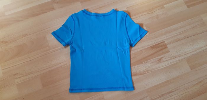 Tee-shirt taille S bleu roi Neuf - photo numéro 4
