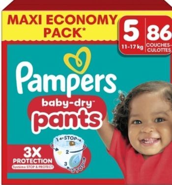 Couche pampers pants taille 5/ 18€