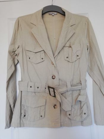 Veste lin taille 3