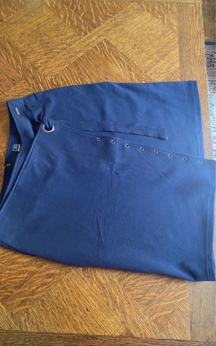 Jupe courte bleu marine/ Jupe/ Jupe bleue - photo numéro 4