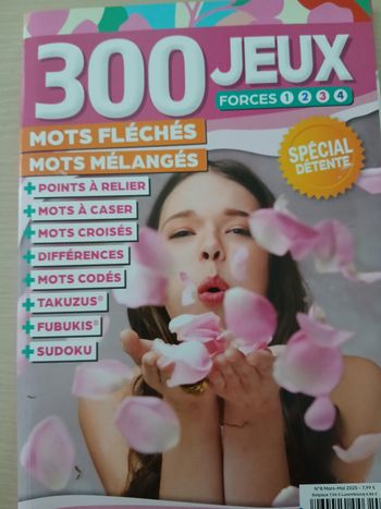 Livre neuve 300 jeux special detente