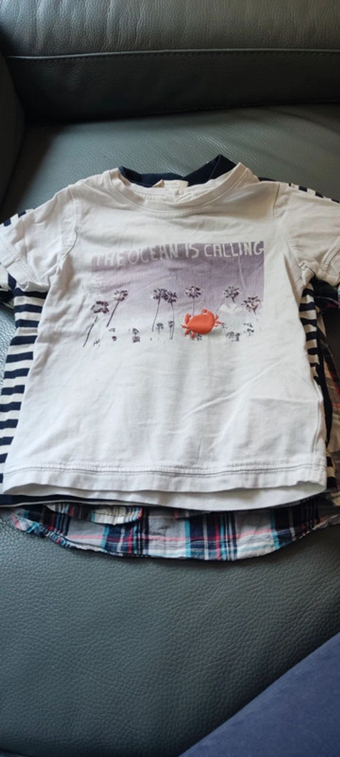 Lot 11 tee shirt MC 2 ans garçon - photo numéro 5