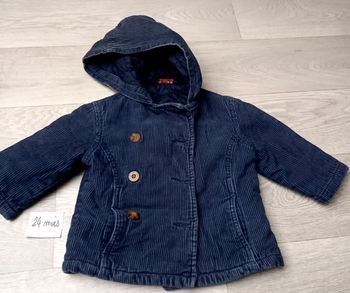 Manteau extérieur velour