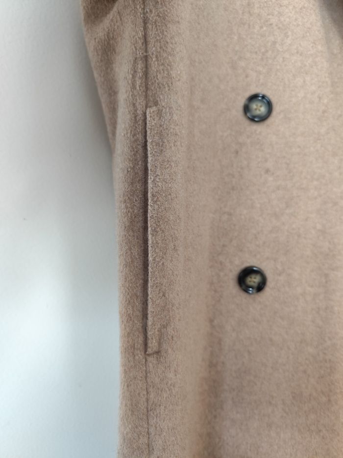 Manteau laine oversize mango taille m - photo numéro 2